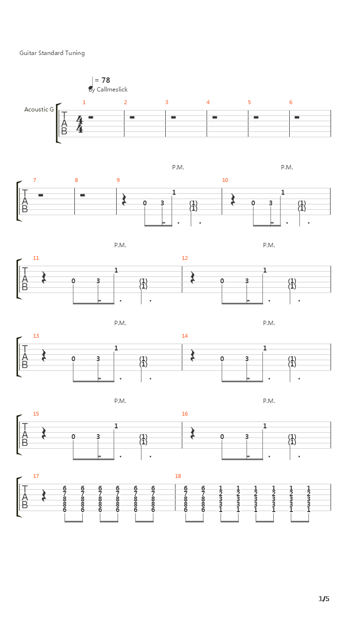 Balisong吉他谱