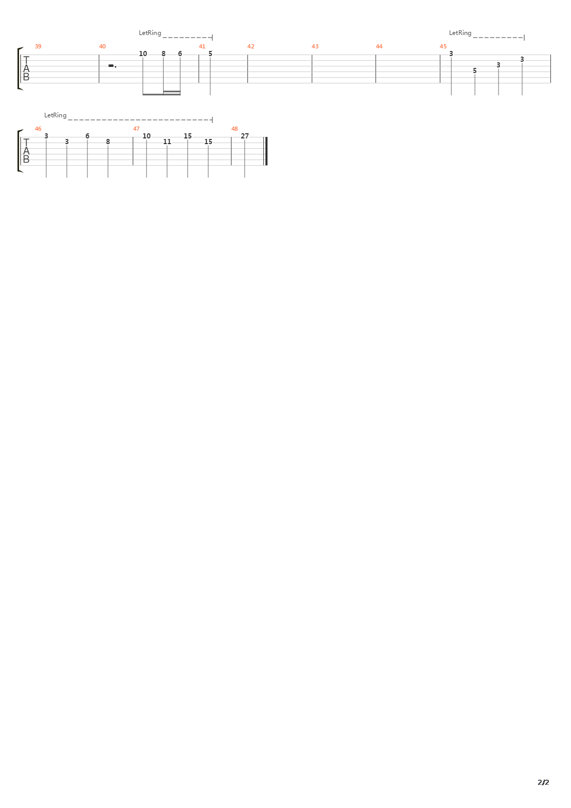 Clubbed To Death吉他谱