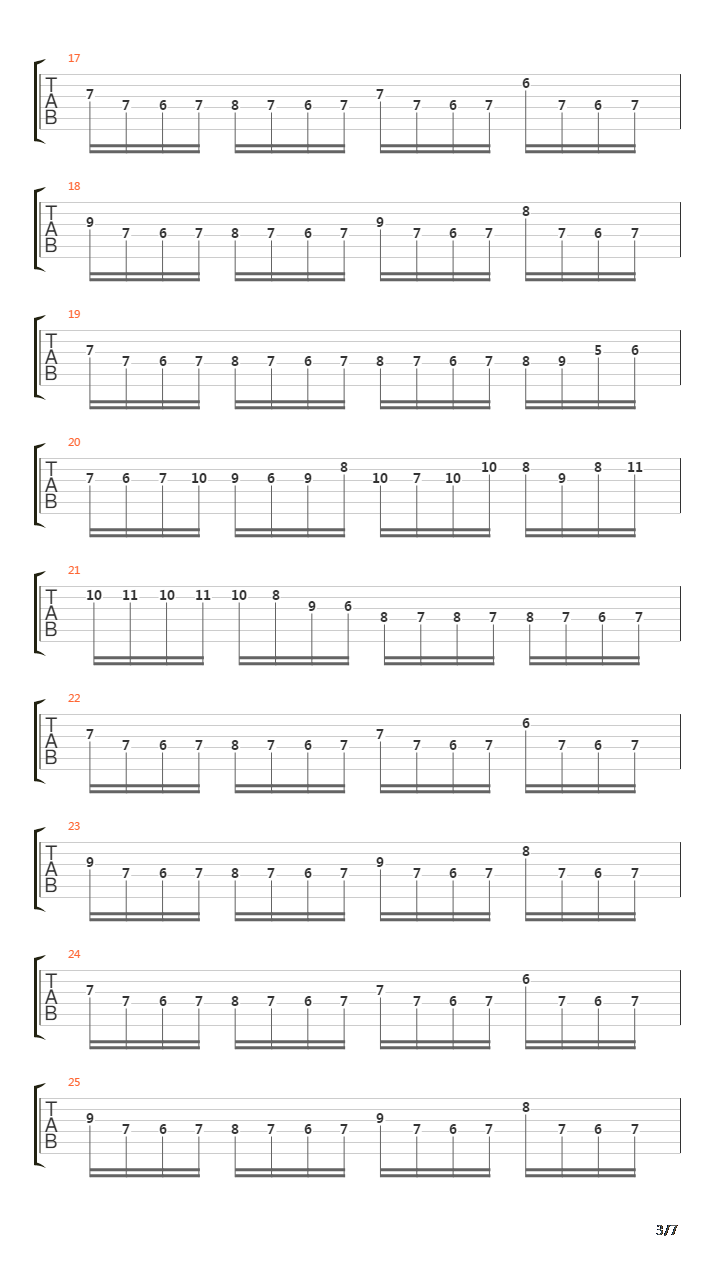 Suite No1吉他谱