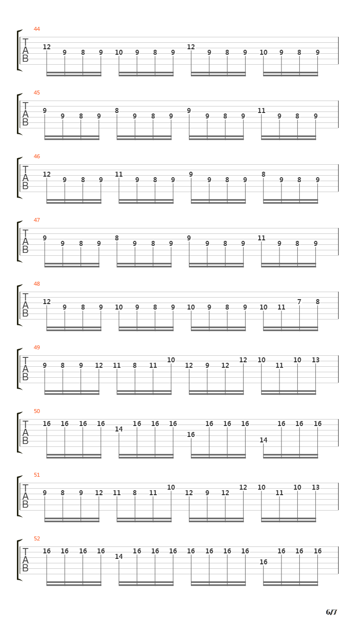 Suite No1吉他谱
