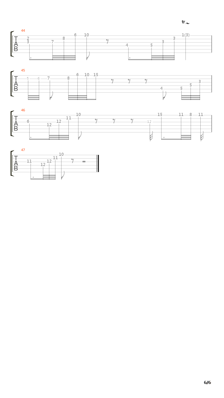 Vogel Al Prophet吉他谱