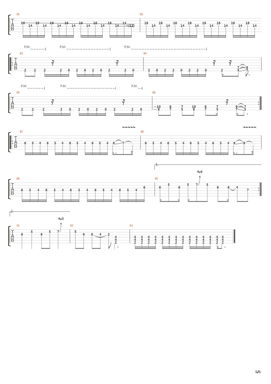 Fool吉他谱