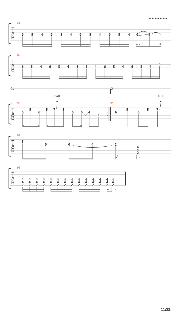 Fool吉他谱