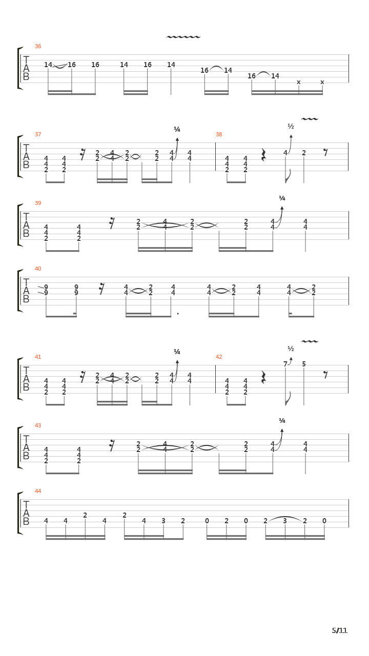 Fool吉他谱