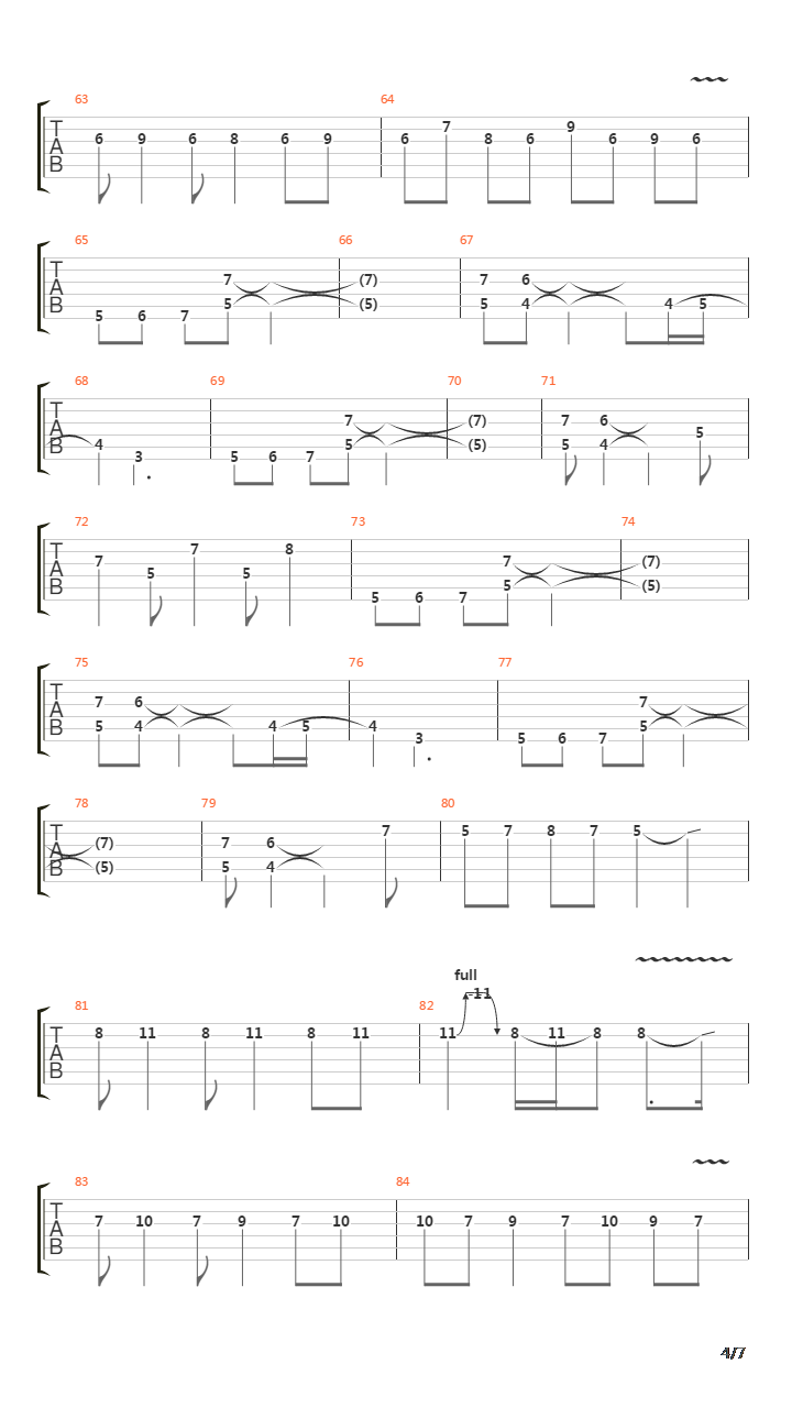 Step Back吉他谱