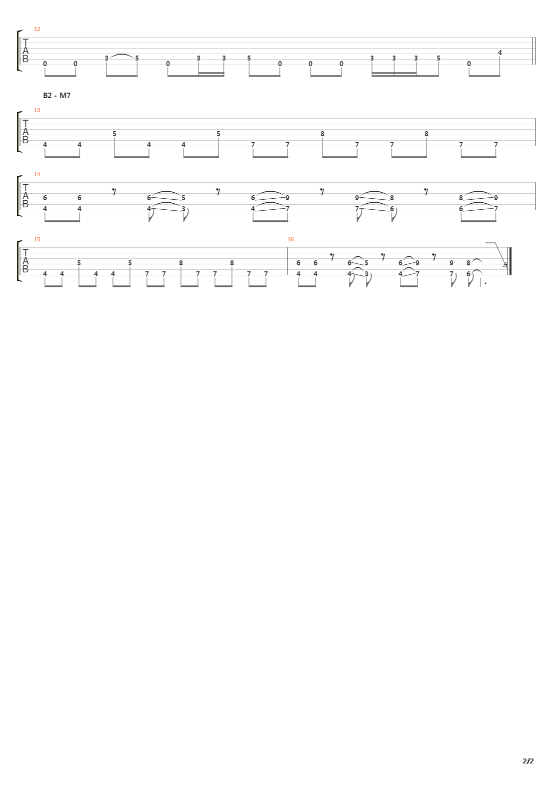 7 Up吉他谱