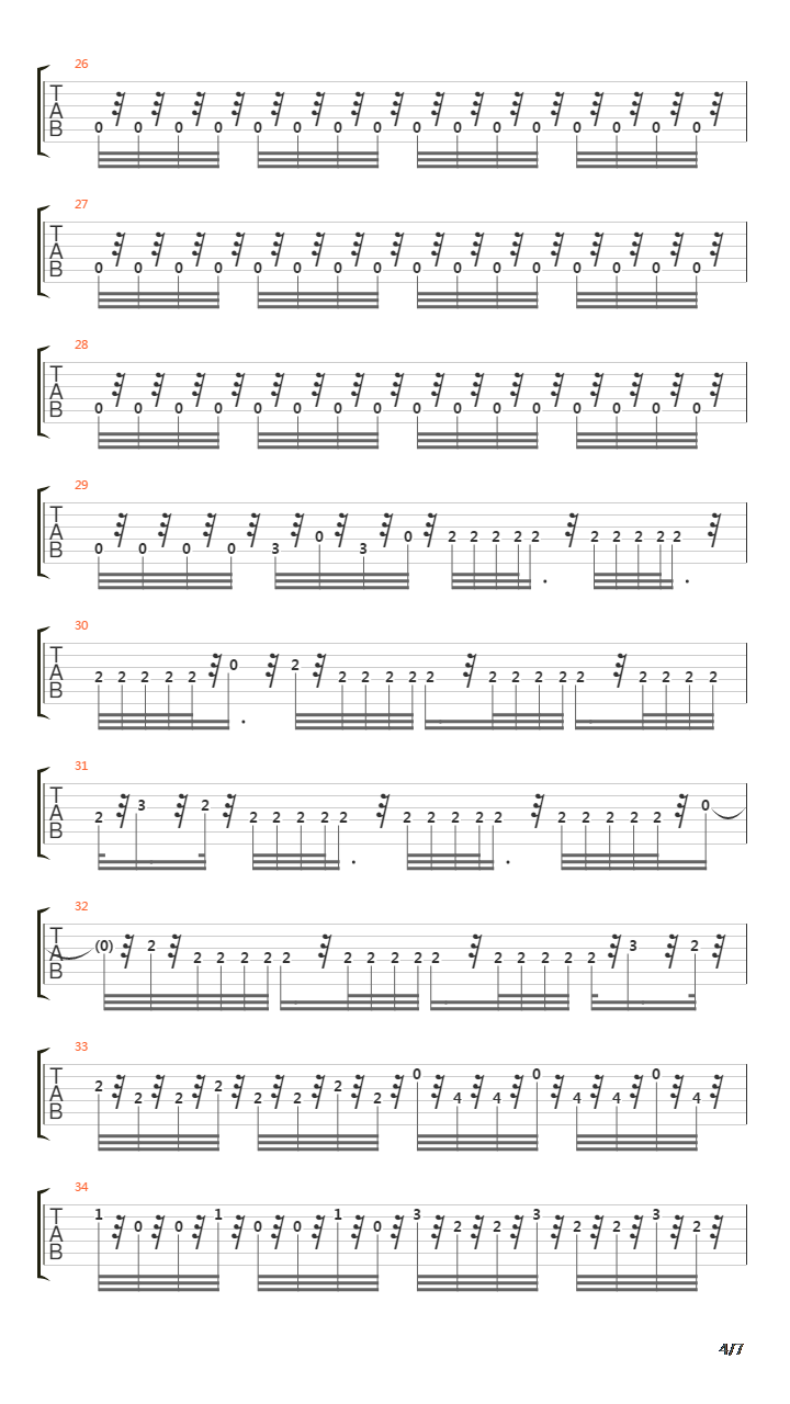 5-4-1吉他谱
