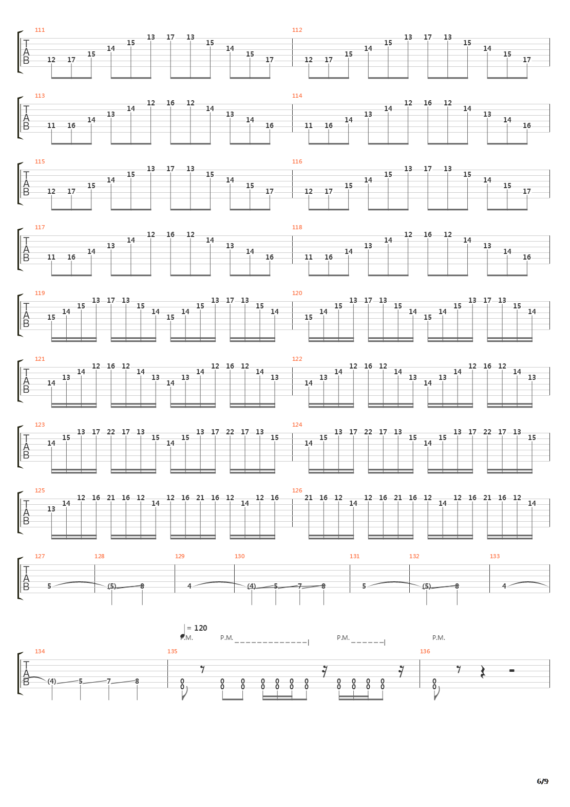 The Well吉他谱