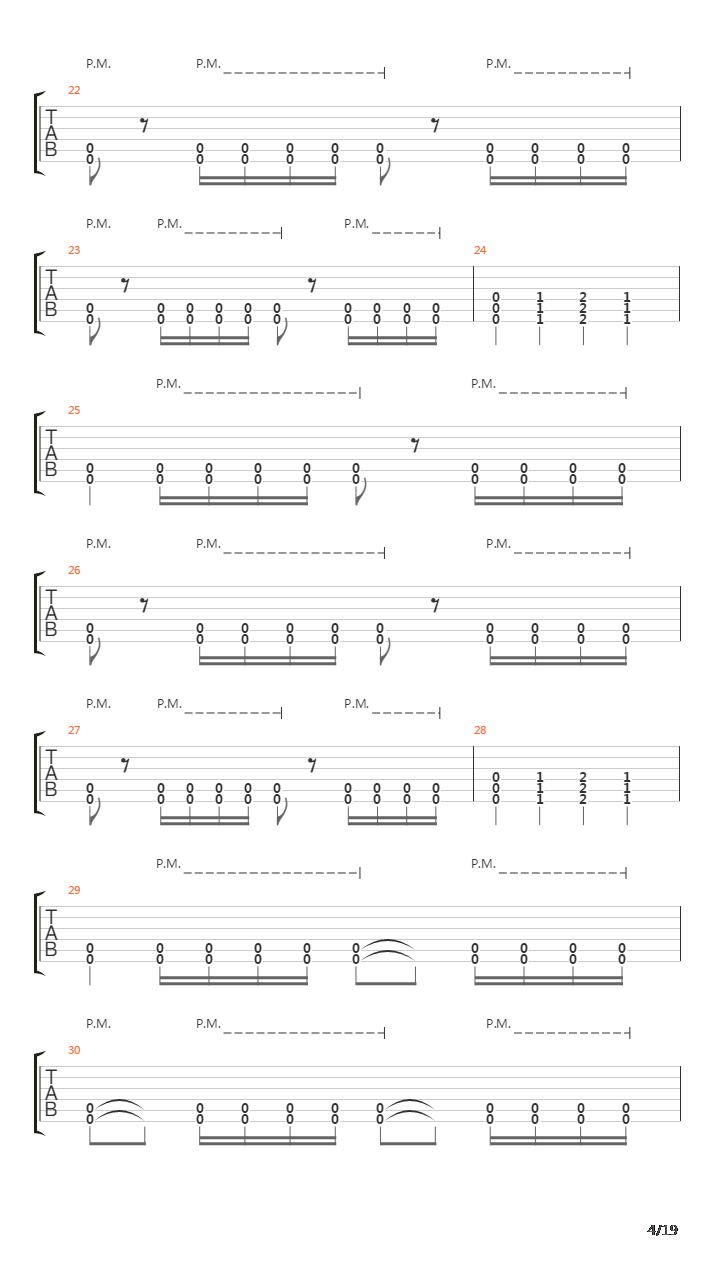 The Well吉他谱