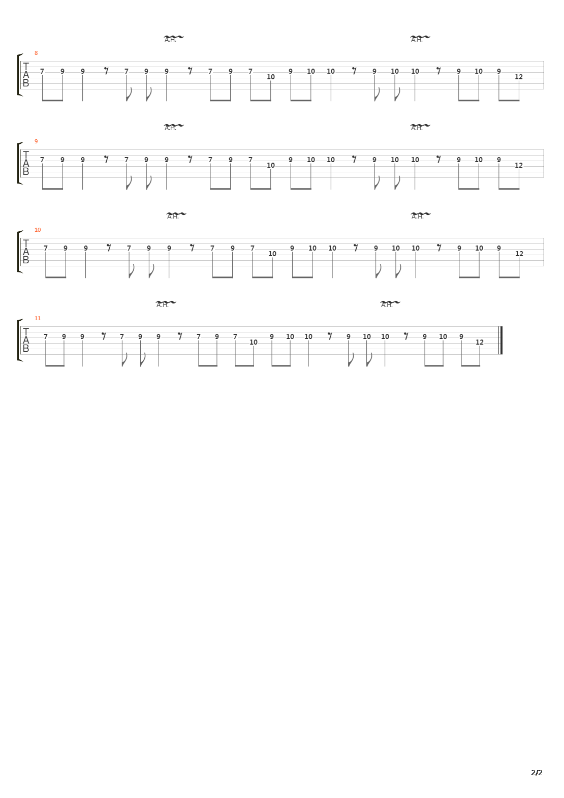 Daimonon Vrosis吉他谱