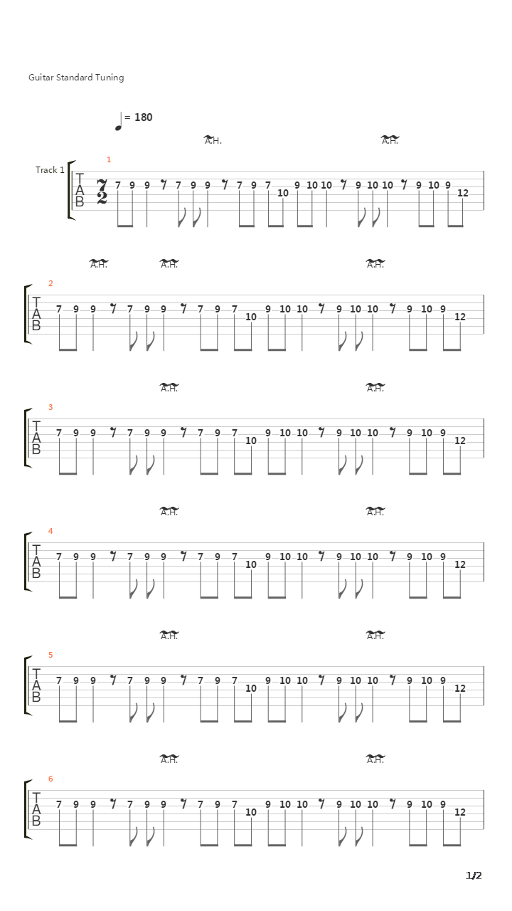 Daimonon Vrosis吉他谱