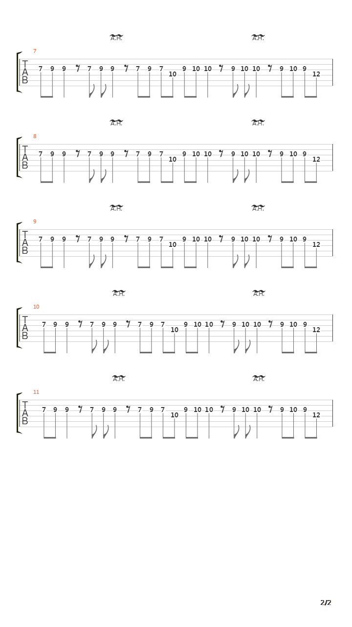 Daimonon Vrosis吉他谱