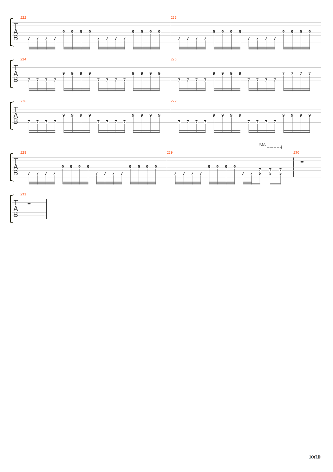 In Yumen Xibalba吉他谱