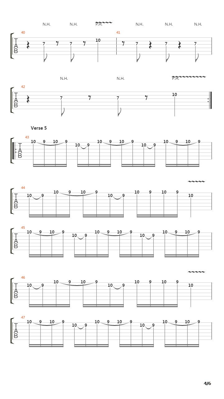 The Call Of The Aethyrs吉他谱