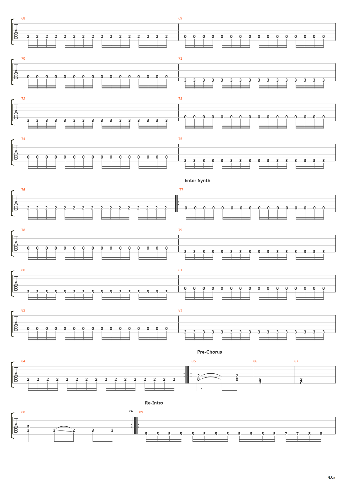 The Coronation Of The Serpent吉他谱