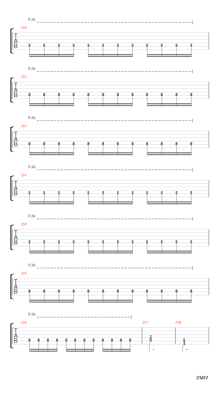 The First Field Of The Battle吉他谱