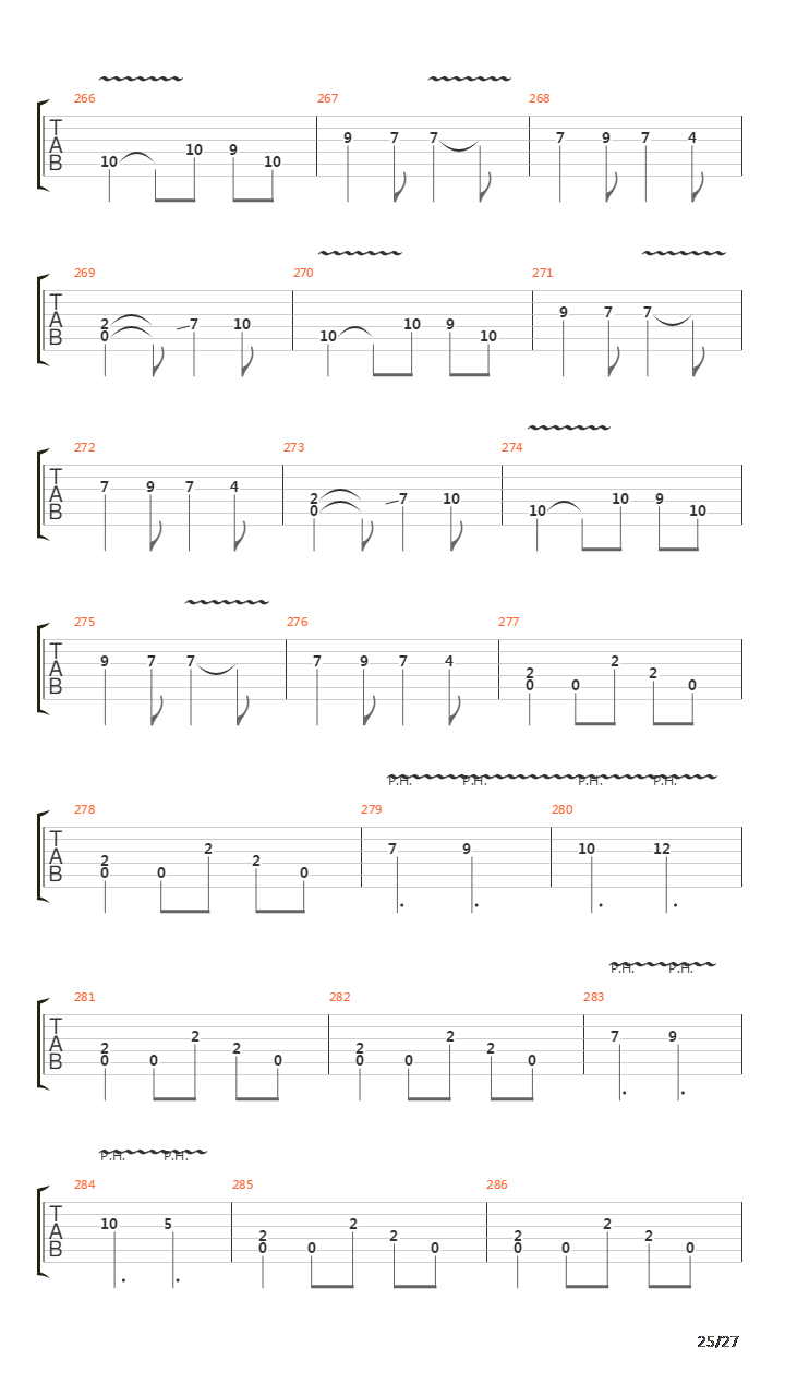 The First Field Of The Battle吉他谱