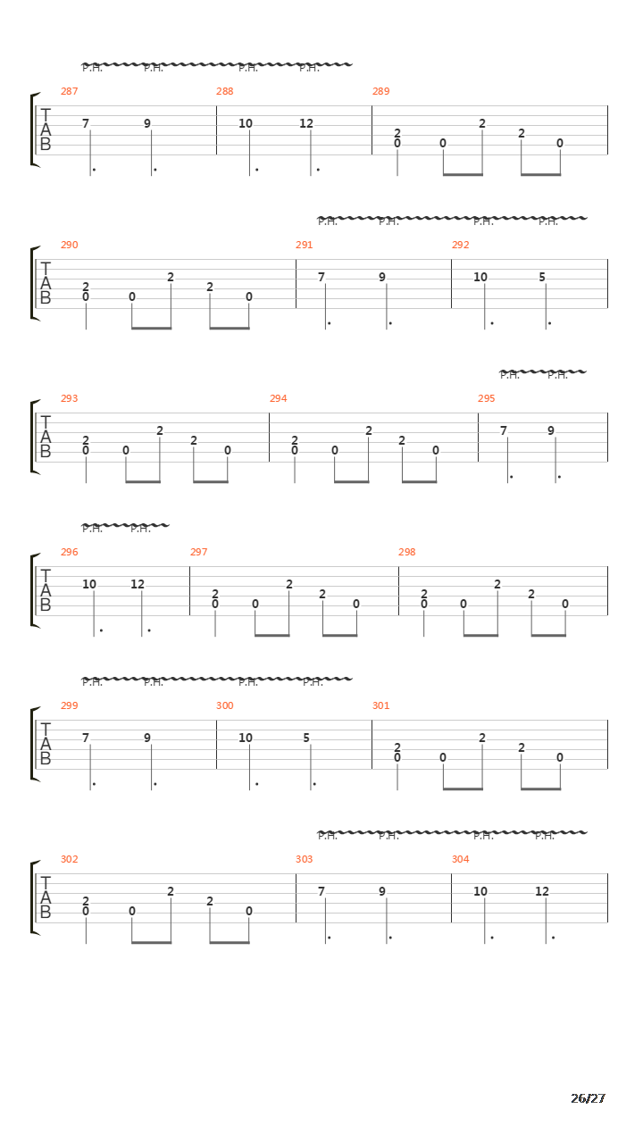 The First Field Of The Battle吉他谱