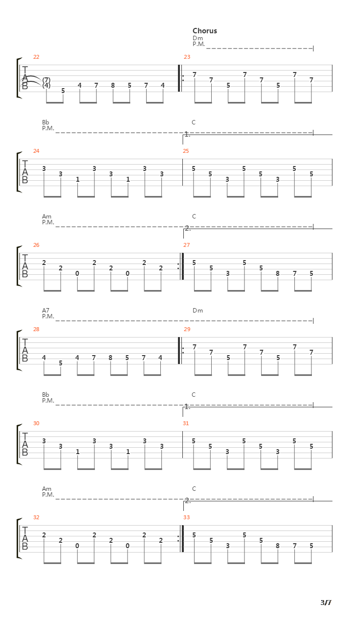 Epilogue吉他谱