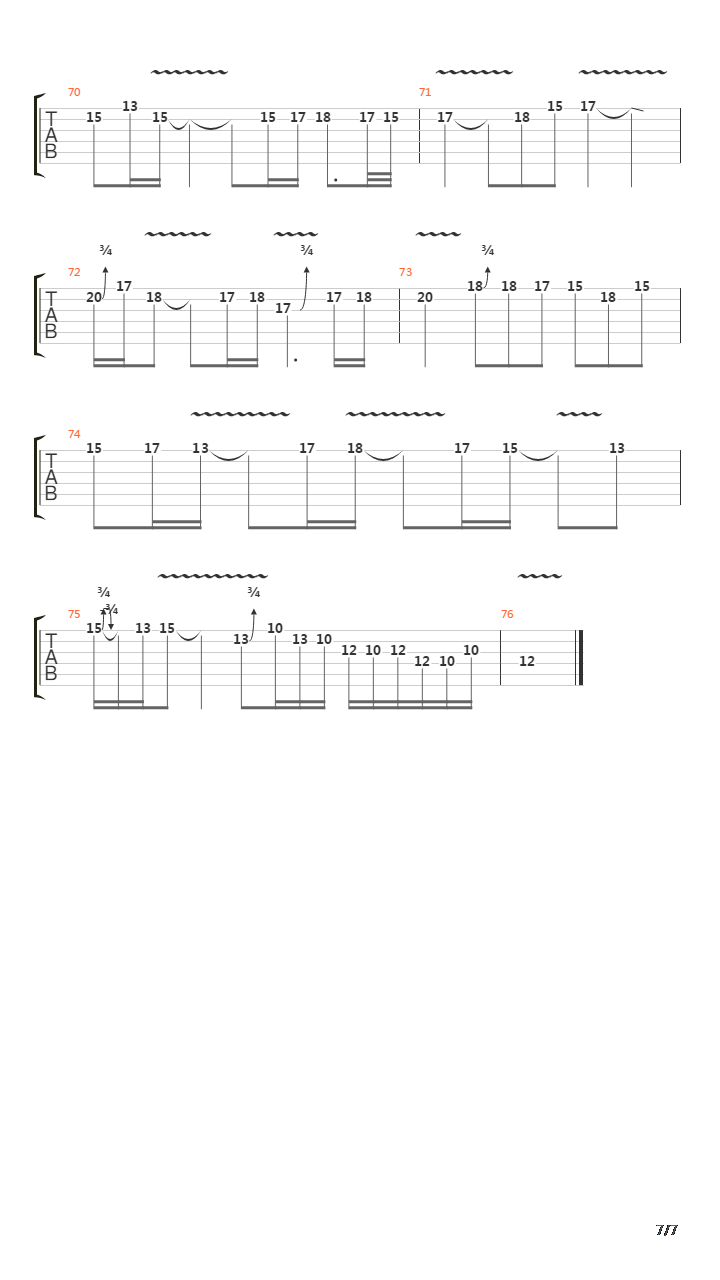 Epilogue吉他谱