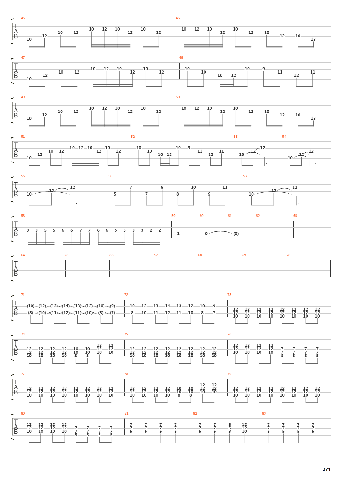 Full Steam Spacemachine吉他谱