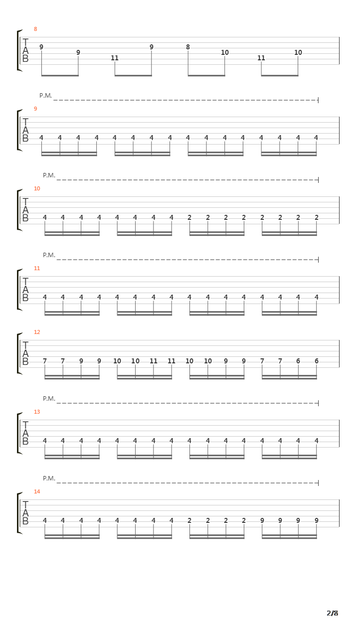 Full Steam Spacemachine吉他谱