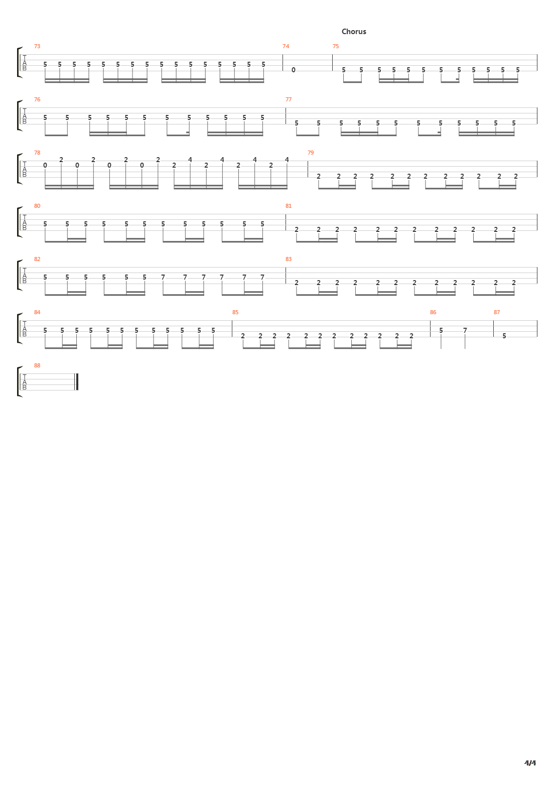 Still吉他谱