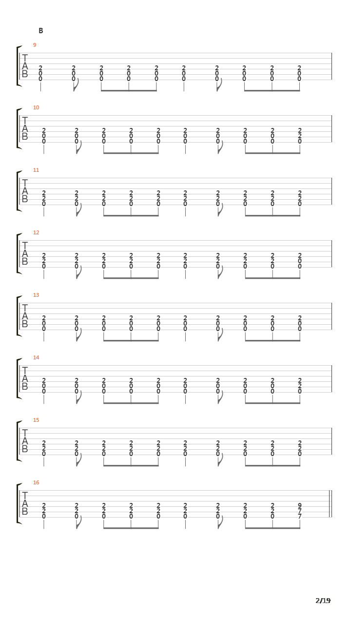 The Black Wall吉他谱