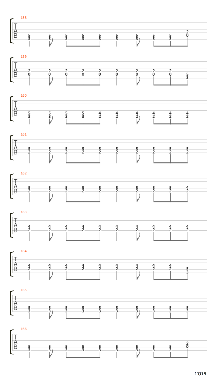 The Black Wall吉他谱