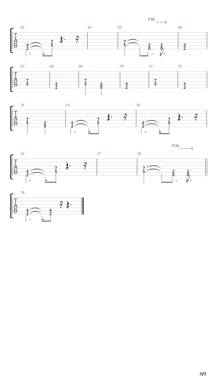 Final Gates吉他谱
