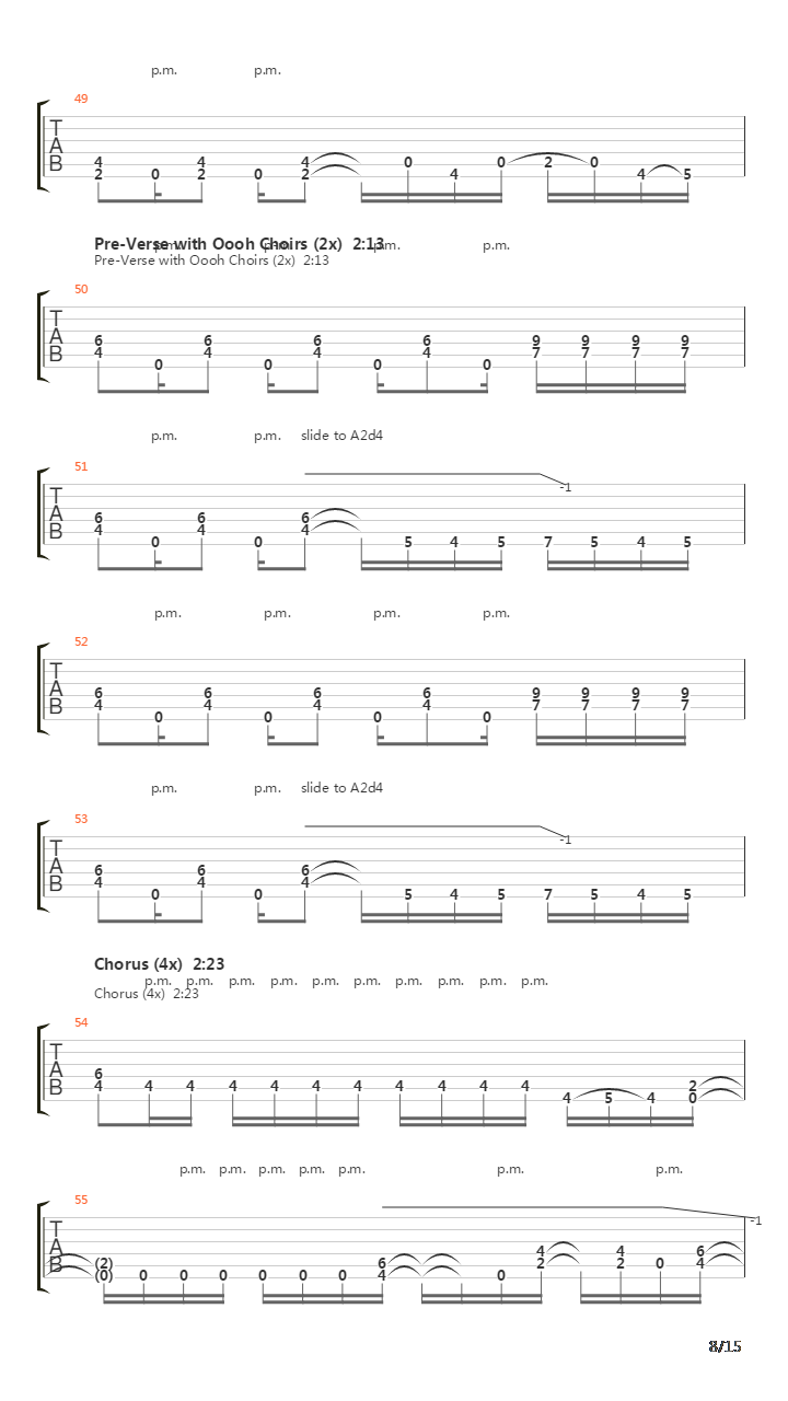 Marching To Die吉他谱