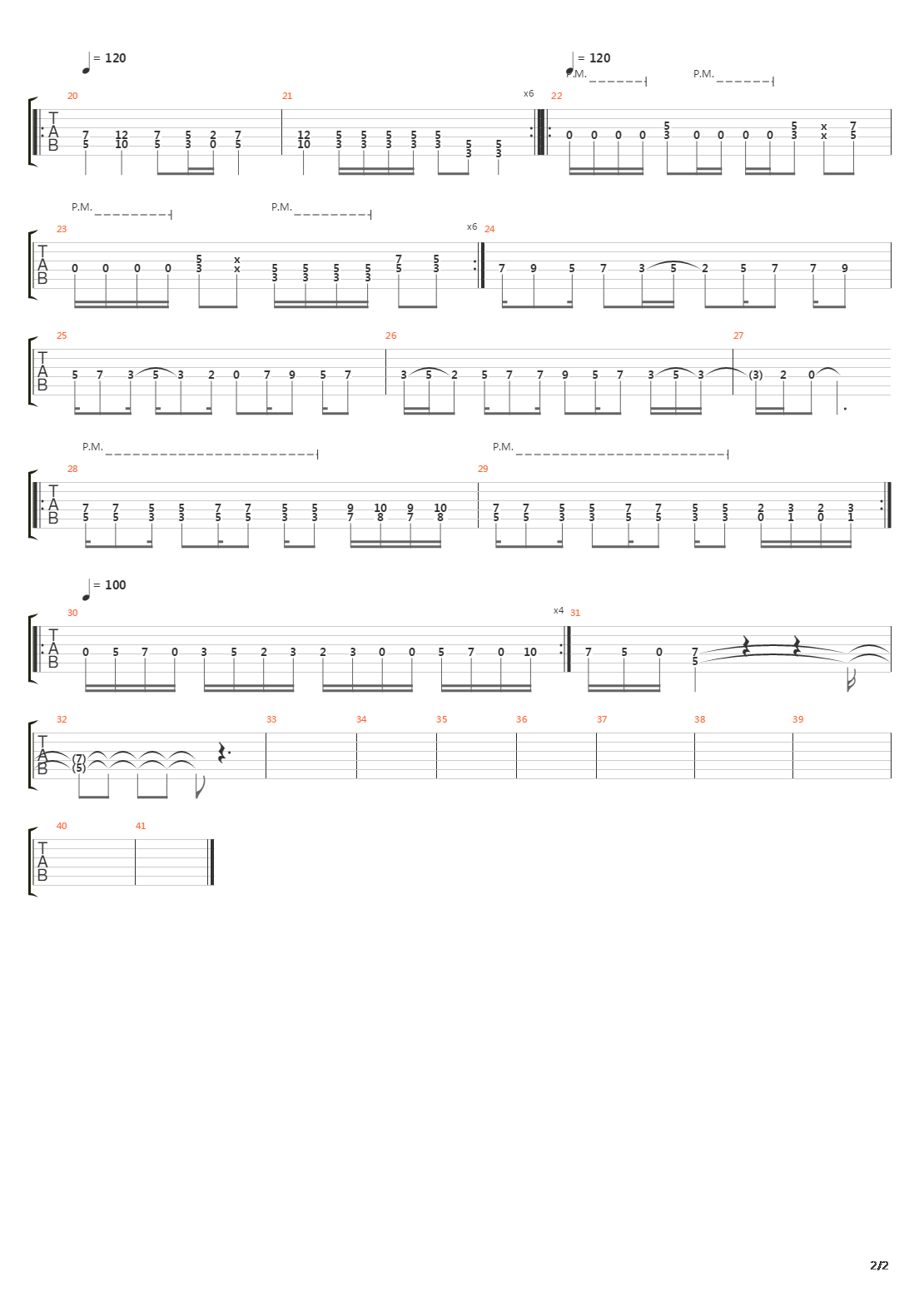 Port Royal吉他谱