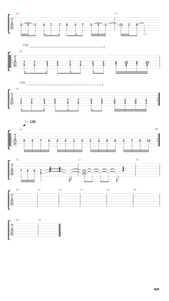 Port Royal吉他谱