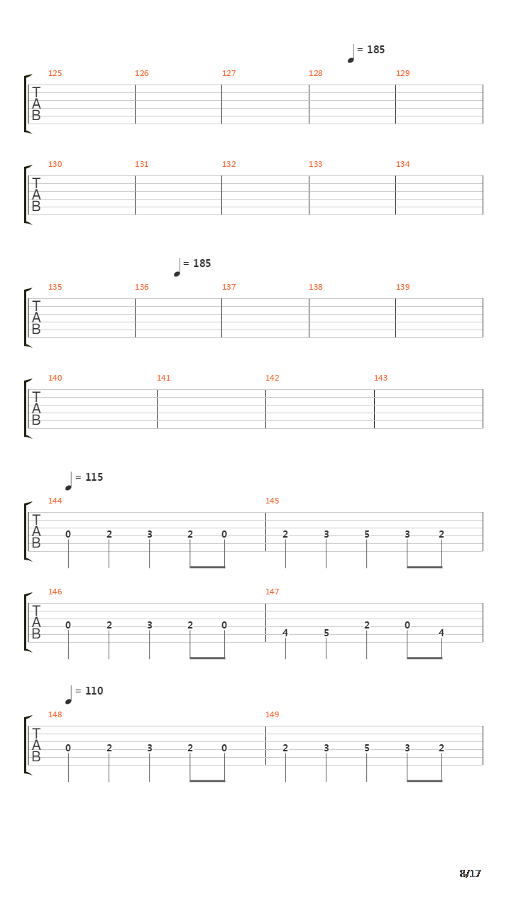 Siberian Winter吉他谱