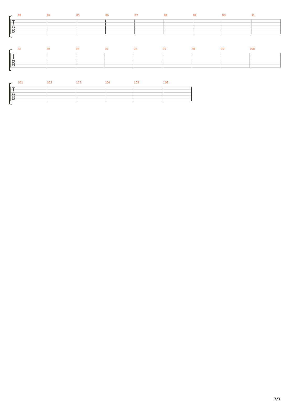 Soldiers Of Hell吉他谱