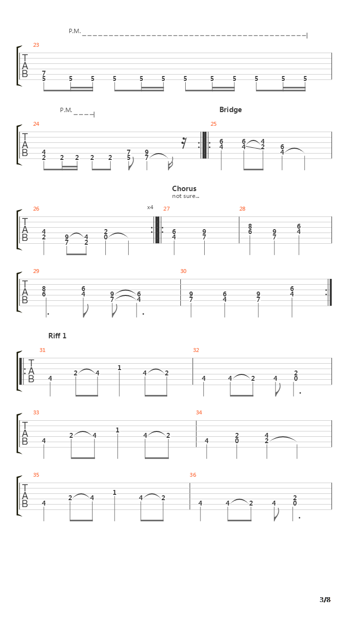 The Hussar吉他谱