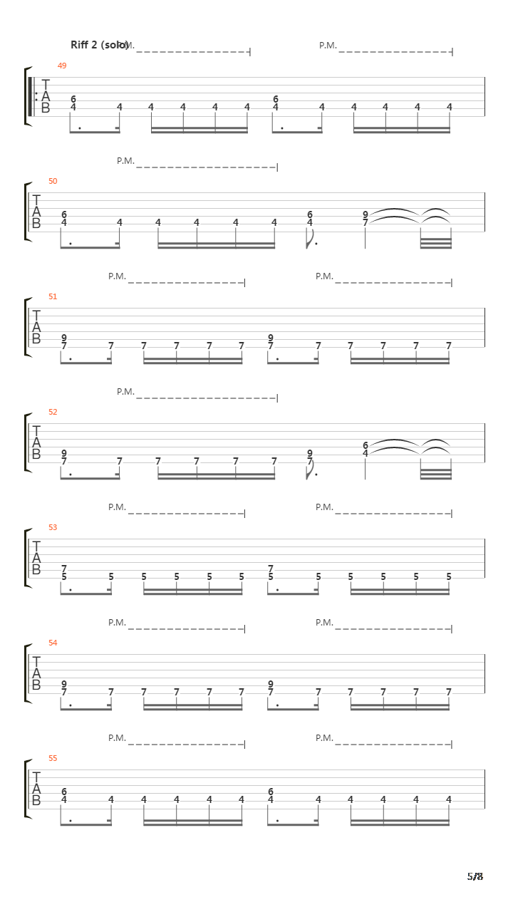 The Hussar吉他谱