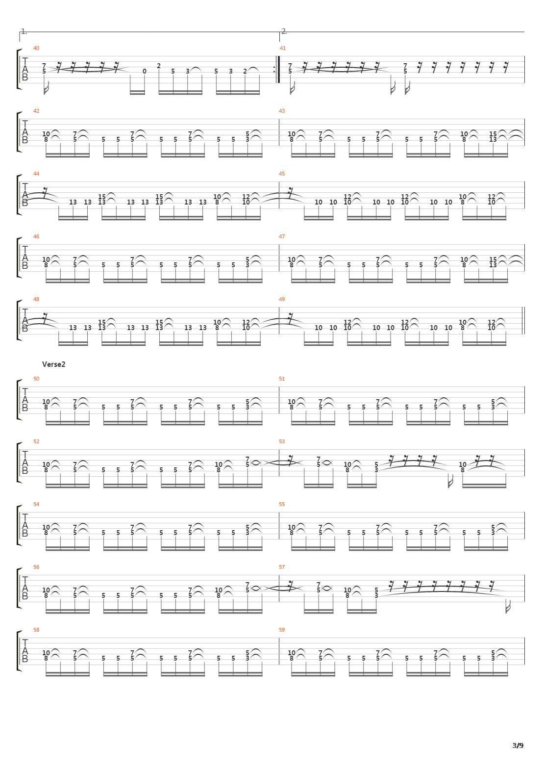 Whirlwind吉他谱