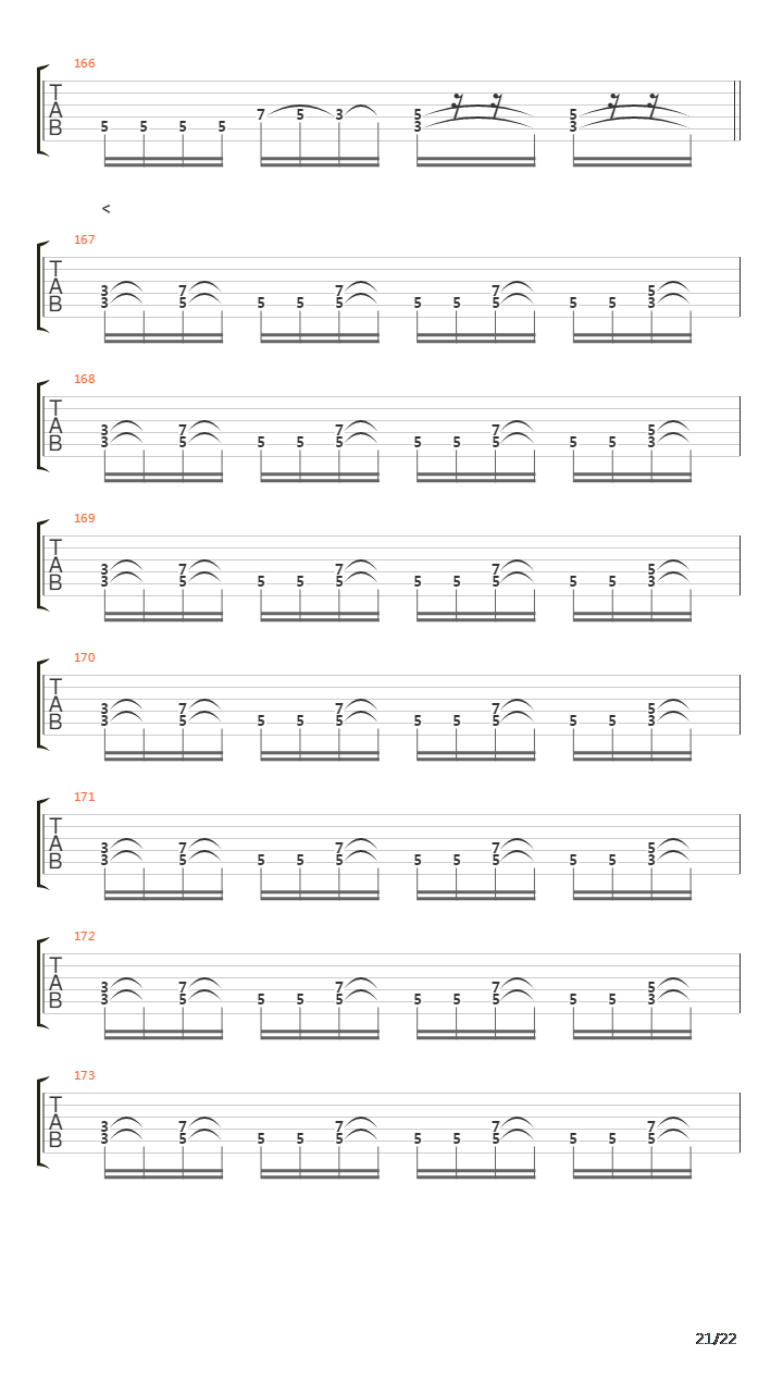 Whirlwind吉他谱