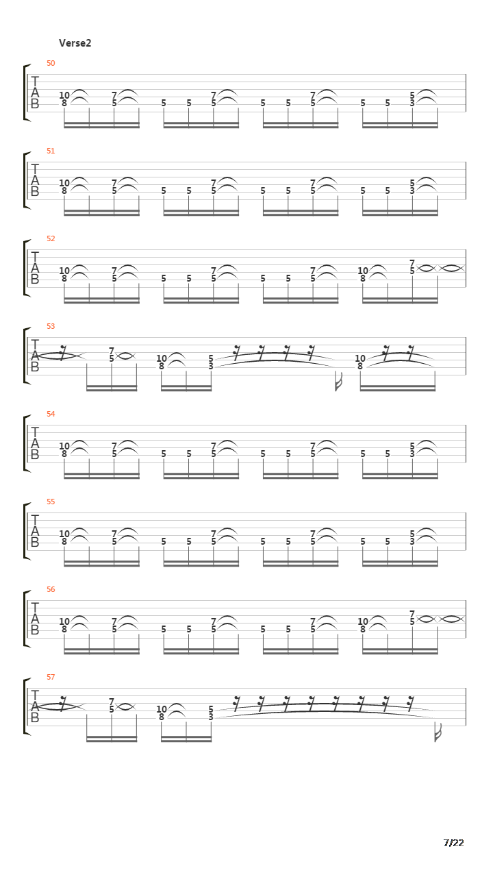 Whirlwind吉他谱