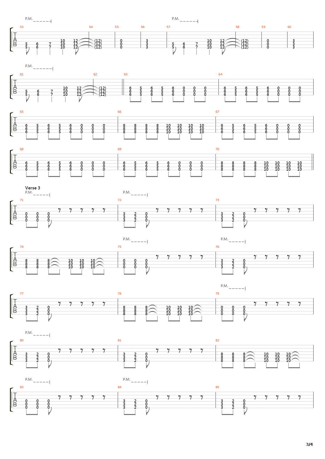 Armo吉他谱