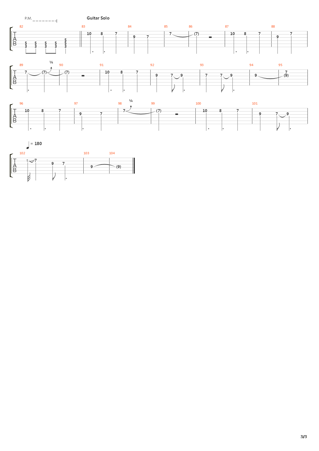 Grandma吉他谱