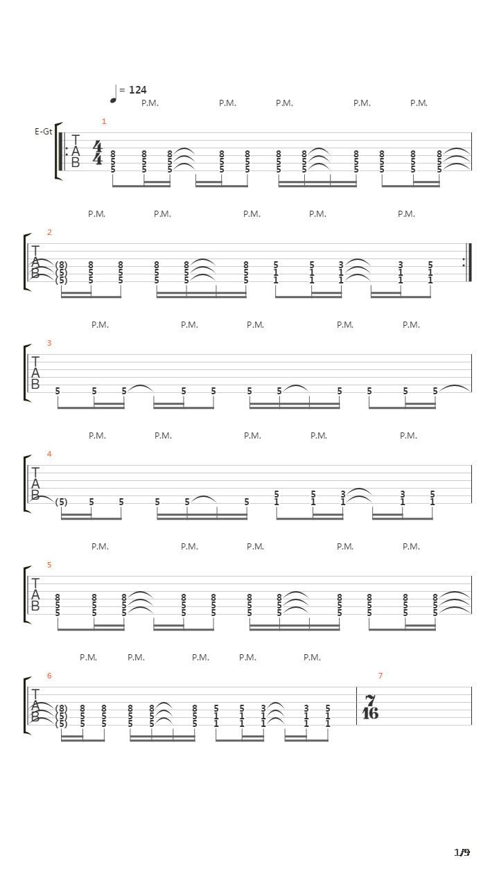 The Recovery吉他谱
