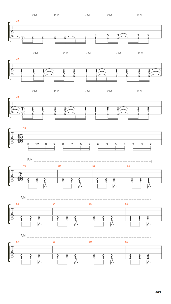 The Recovery吉他谱