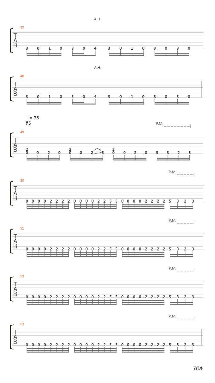 Glazed Heart Of Fire吉他谱