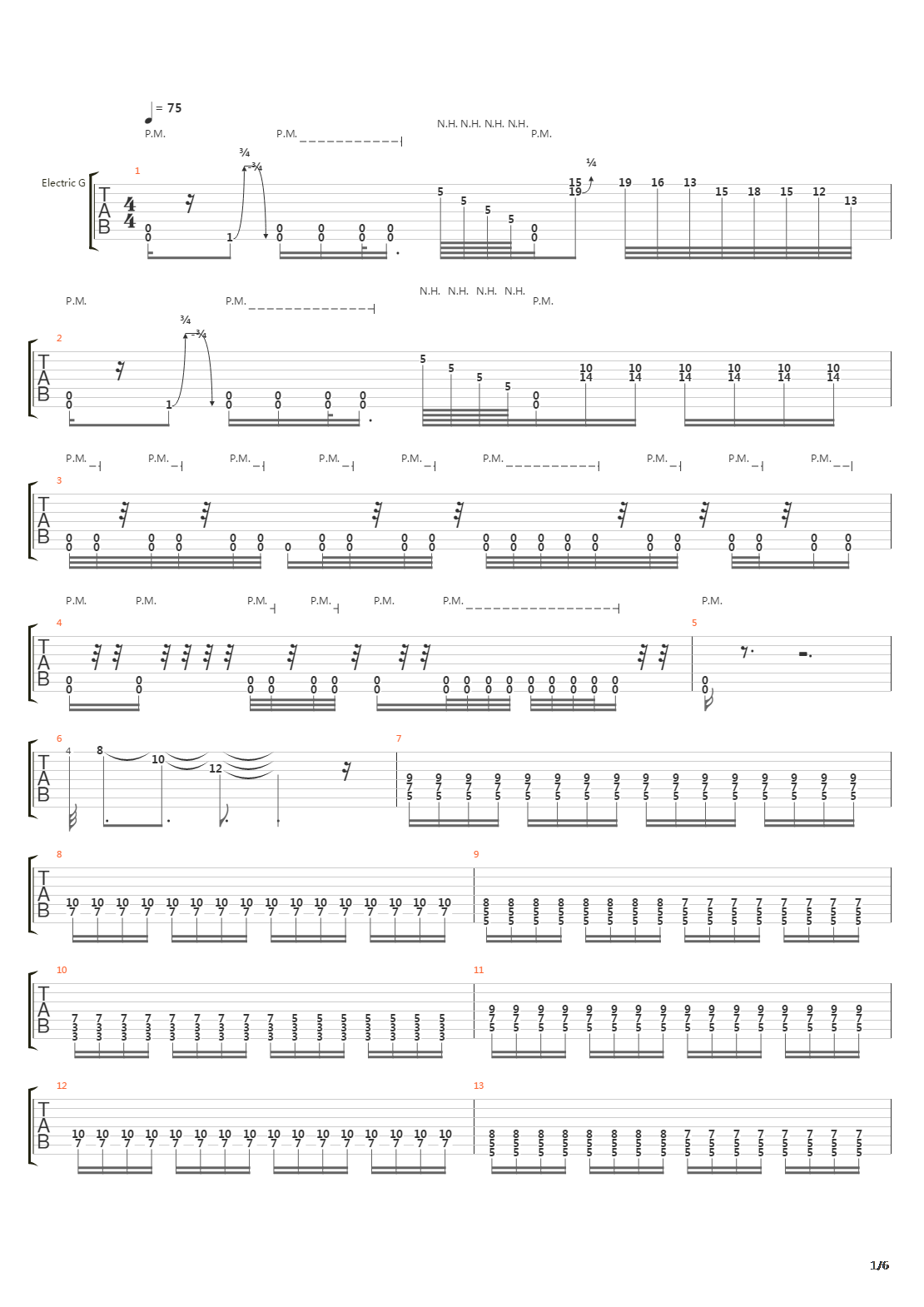 An Artifact吉他谱