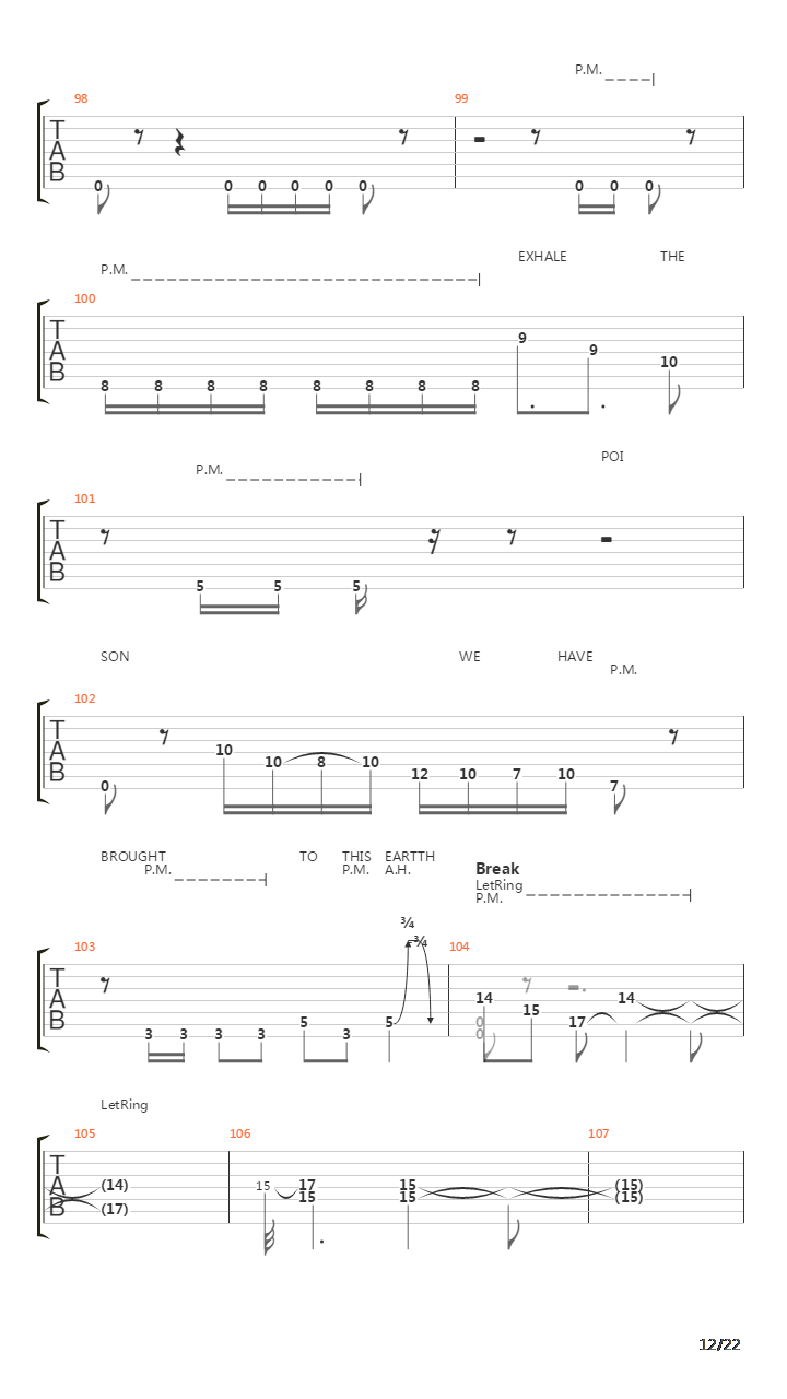 An Artifact吉他谱