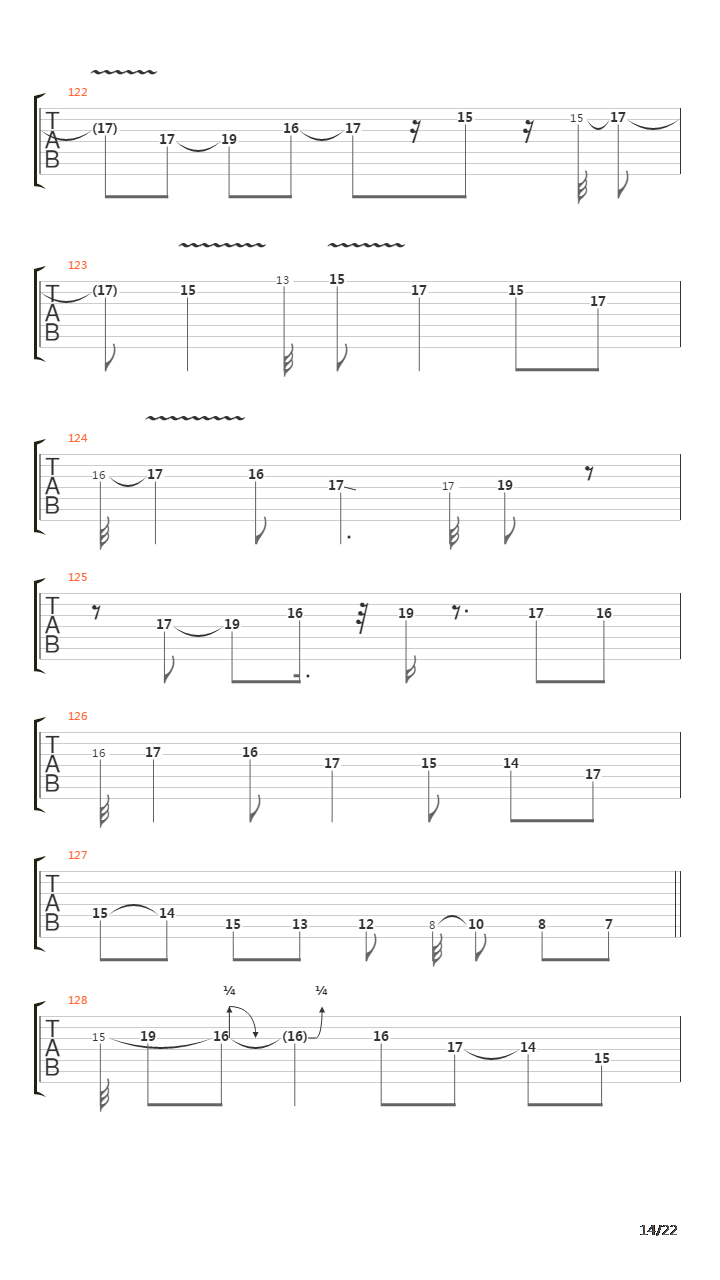 An Artifact吉他谱