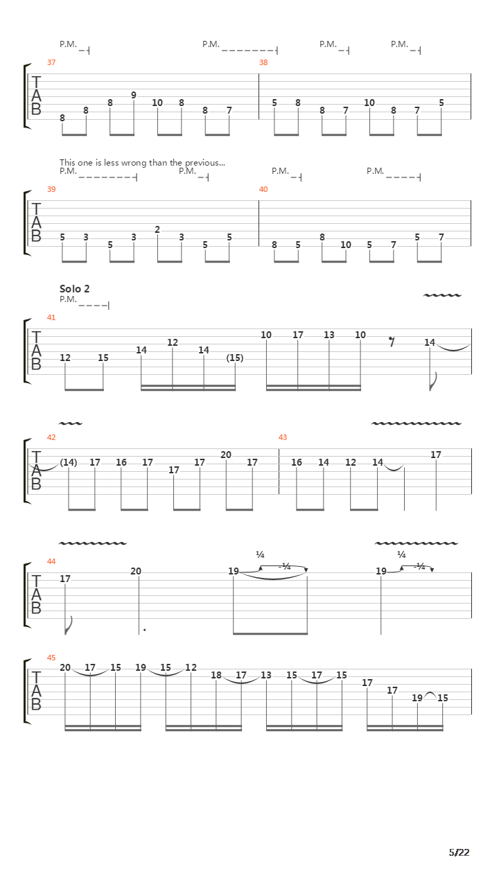 An Artifact吉他谱