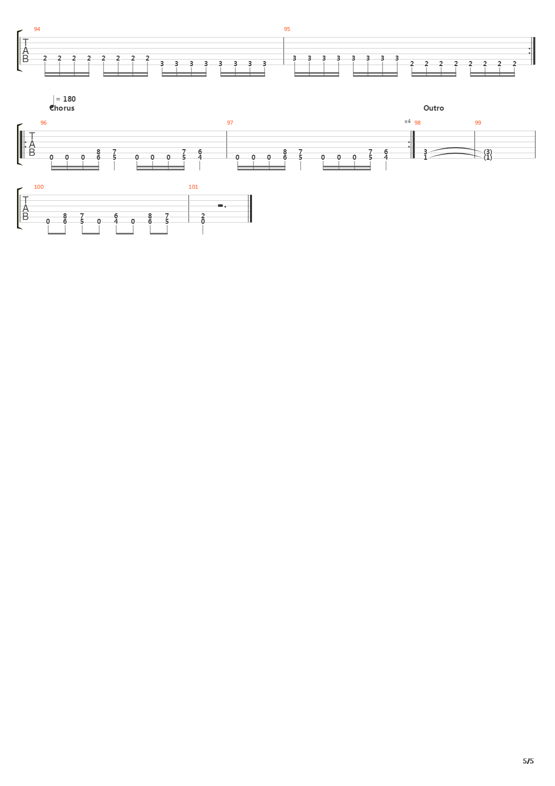 Reek Of Cremation吉他谱